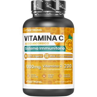 VITAMIN C 200 CPR | Vitastrong | Strengthens The Immune System