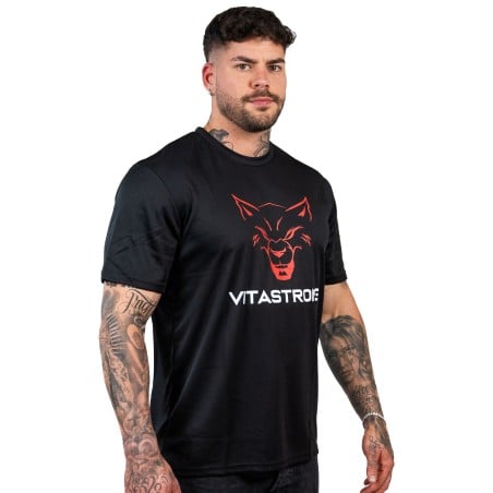 FLAGSHIP T-SHIRT BLACK | Sports Clothing | Vitastrong