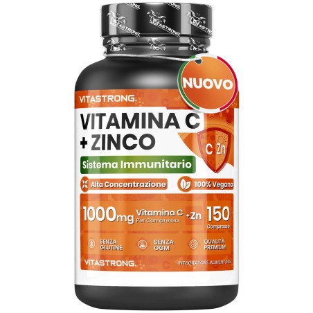 VITAMIN C + ZINC | Immunity & Antioxidant | Vitastrong
