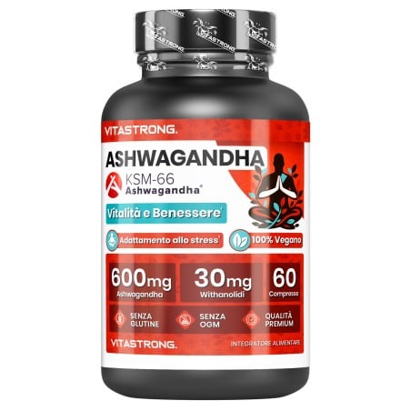 ASHWAGANDHA KSM-66® | Stress & Vitality | Vitastrong
