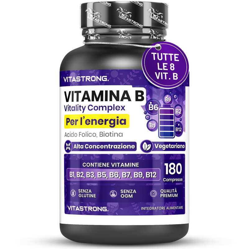 Vitamin B Complex 180 CPR | Vitastrong