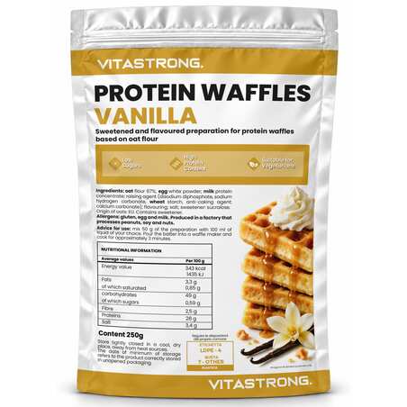 PROTEIN WAFFLES VANILLA